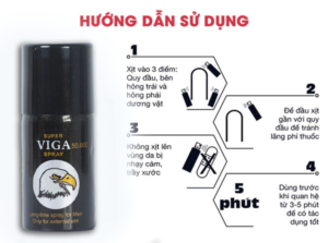 Chai Xịt Kéo Dài Thời Gian Super Viga 50000 45ml 10 hướng dẫn dùng đúng cách chai xịt kéo dài thời gian Super Viga 50000