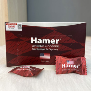 Kẹo Sâm Hamer USA 32 Viên 9 kẹo sâm Hamer - xuất xứ USA - 32 viên