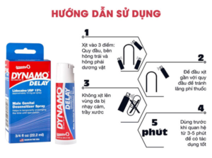 cách sử dụng chai xịt kéo dài thời gian đúng cách Dynamo Delay
