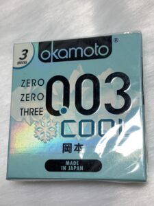 Bao Cao Su Siêu Mỏng Okamoto Cool 0.03mm