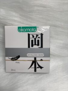Bao cao su Okamoto Skinless Skin Purity Hộp 3 Cái