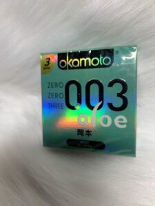 bao cao su okamoto aloe hộp 3 cái