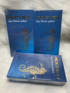 Bao cao su có gai Rocmen Cá Ngựa Xanh