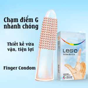 bao cao su ngón tay Les-D