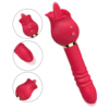 Máy Rung Massage 2 Đầu Có Lưỡi Liếm Mạnh, Tự Thụt