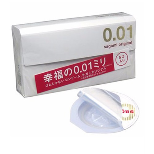 Bao cao su siêu mỏng giá bao nhiêu? Cập nhật giá và nơi mua uy tín 20 Bao cao su Sagami Original 0 01 hop 5 chiec