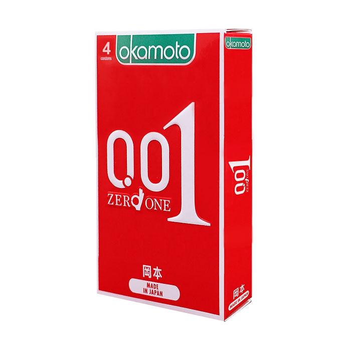 Bao cao su siêu mỏng giá bao nhiêu? Cập nhật giá và nơi mua uy tín 22 okamoto zero one 4 cai