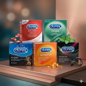 Các dòng bao cao su Durex phổ biến – lựa chọn đa dạng, an toàn